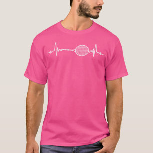 Tennis Racquet Heartbeat Grappige Tennisspeler T-shirt