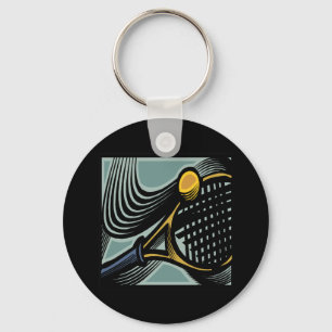 Tennis Racquet Sleutelhanger