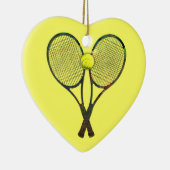 TENNIS RACQUETS & BALL Ornament (Rechts)