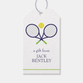 Tennis Racquets Personalized Gift Labels Cadeaulabel
