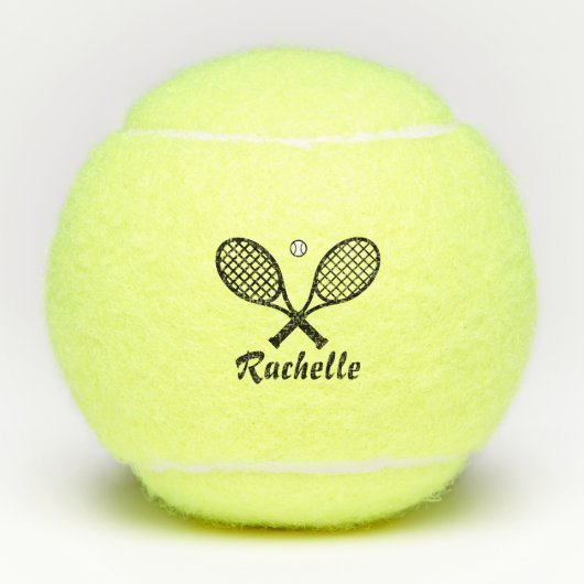 Tennis Racquets Tennisballen (Voorkant)