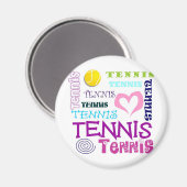 Tennis Repeteren Magneet (Voorkant / Achterkant)