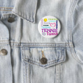 Tennis Repeteren Ronde Button 5,7 Cm (In situ)