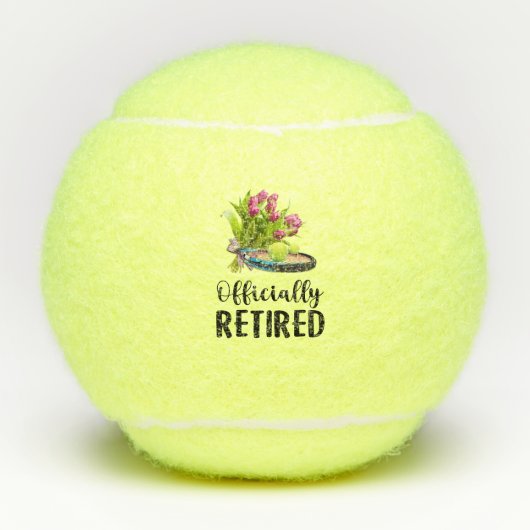 Tennis Retirement Tennisballen (Voorkant)