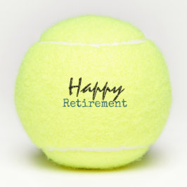 Tennis Retirement Tennisballen