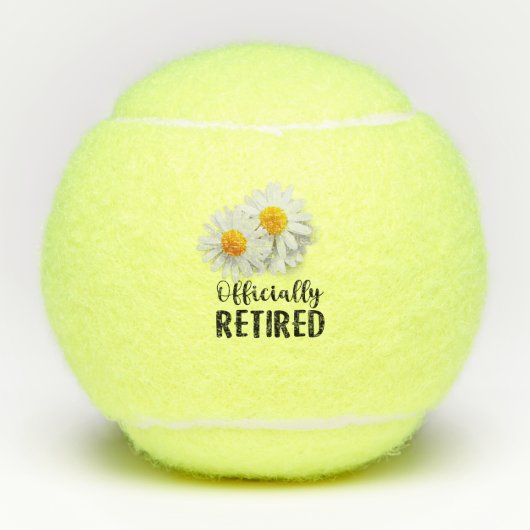 Tennis Retirement Tennisballen (Voorkant)