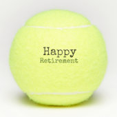 Tennis Retirement  Tennisballen (Voorkant)