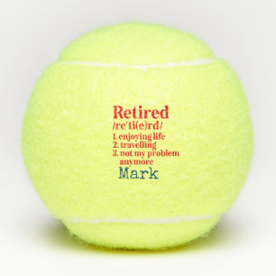 Tennis Retirement Tennisballen