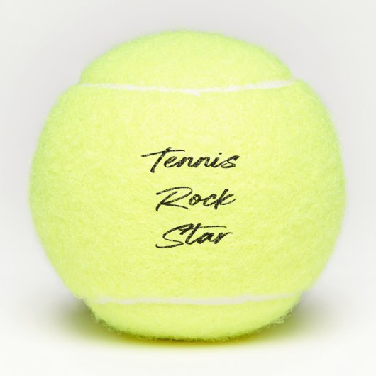 Tennis Rock Star Team Speler Tennisballen (Voorkant)