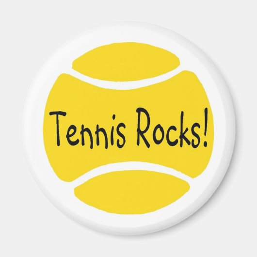 Tennis Rocks Magneet (Voorkant)
