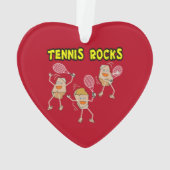 Tennis Rocks Ornament (achterkant)