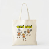 Tennis Rocks Tote Bag (Voorkant)