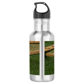 Tennis roestvrij stalen waterfles (Achterkant)