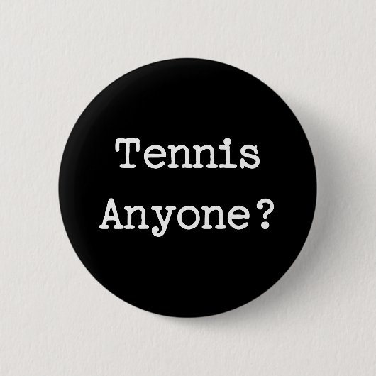 Tennis Ronde Button 5,7 Cm (Voorkant)