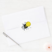 Tennis Ronde Sticker (Envelop)