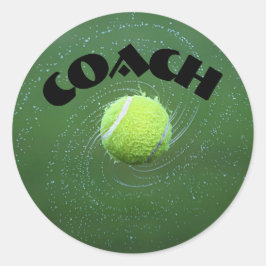 Tennis ronde sticker