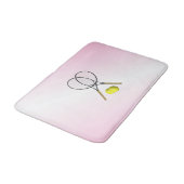 Tennis Roze Sport Badmat (Gekanteld)