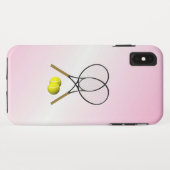 Tennis Roze Sport Case-Mate iPhone Case (Achterkant (horizontaal))