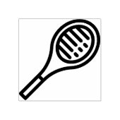 tennis rubberstempel (Afrduk)