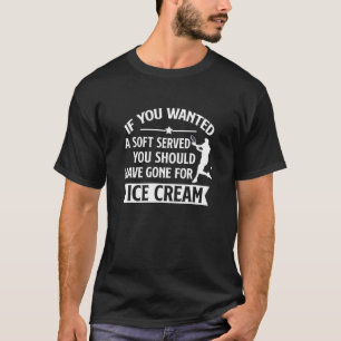 Tennis Sassy wilde een zacht geserveerd been voor  T-shirt