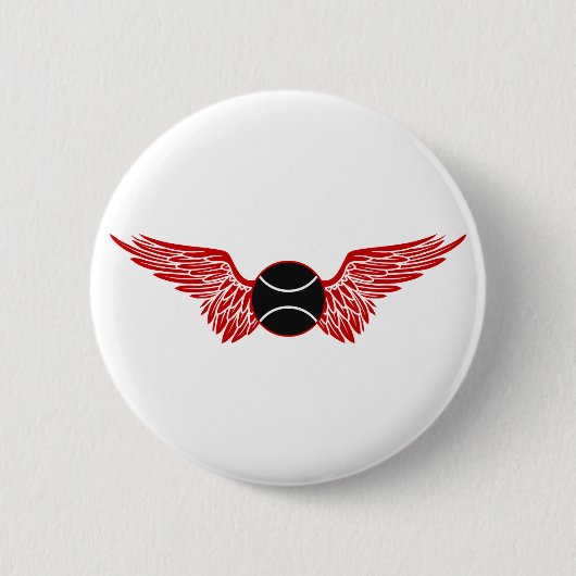 tennis. schil. ronde button 5,7 cm (Voorkant)