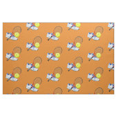 Tennis-schoenknop en -rack met aangepaste tekst stof (Fat Quarter)
