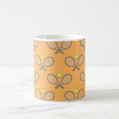 Tennis Seamless Pattern - Racket and Ball Koffiemok (Center)