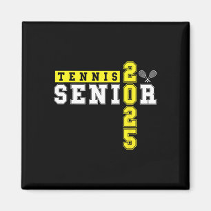 Tennis Senior Night Tennis Senior 2025 Afstuderen Magneet