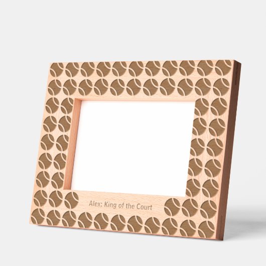 Tennis serveren en bewaren gegraveerde lijstjes (Links)