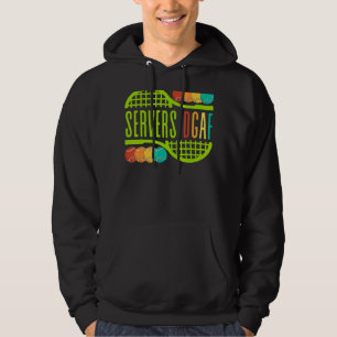 Tennis Servers Drave Balls Play Sports Mannen Wo Hoodie