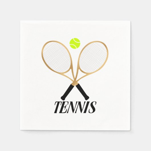 Tennis Servetten (Voorkant)