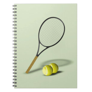 Tennis Set Sport Notitieboek