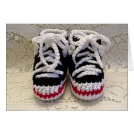 Tennis Shoes Baby Booties