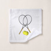 Tennis Silver Sports Bath Towel set Bad Handdoek (Wasdoekje)