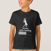 Tennis Skills-belasting T-shirt (Voorkant)