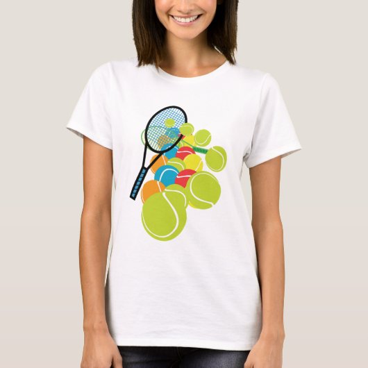 TENNIS SLAM T-Shirt (Voorkant)