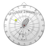 Tennis smash dartbord (Voorkant)