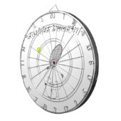 Tennis smash dartbord (Voorkant Rechts)