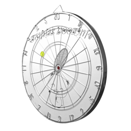 Tennis smash dartbord (Voorkant Rechts)