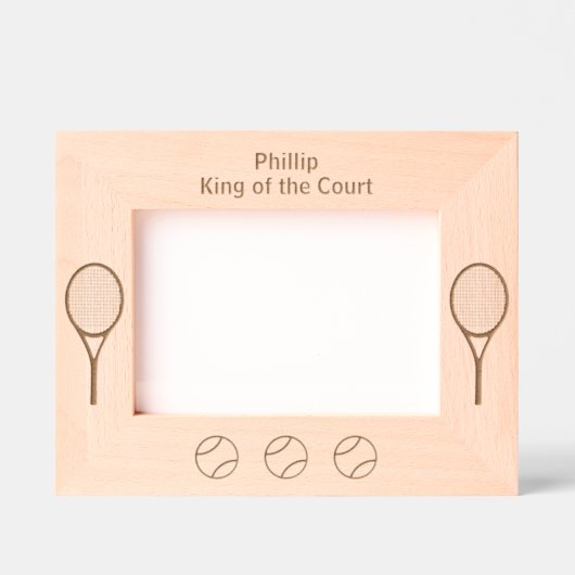  Tennis Smash hit Gegraveerde Lijstjes (Voorkant)