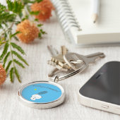 Tennis smash sleutelhanger (Zijkant)