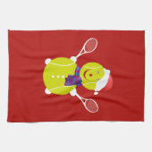 Tennis snewman theedoek (Horizontaal)