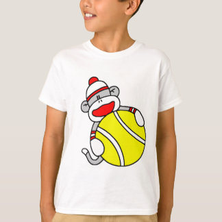 Tennis Sock Monkey T-shirt