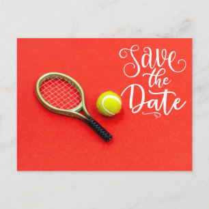 Tennis sparen de Datum van de Uitnodiging van de P