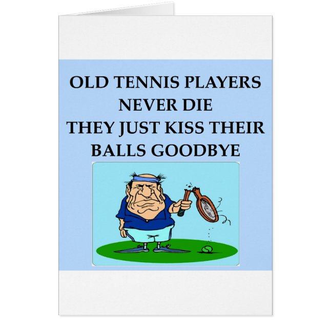 TENNIS-speler (Voorkant)