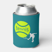 Tennis-speler Blikjeskoeler (Blikje Voorkant)