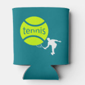 Tennis-speler Blikjeskoeler (Achterkant)