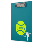 Tennis-speler Klembord (Links)