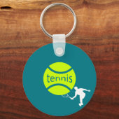 Tennis-speler Sleutelhanger (Voorkant)
