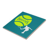 Tennis-speler Tegeltje (Zijkant)